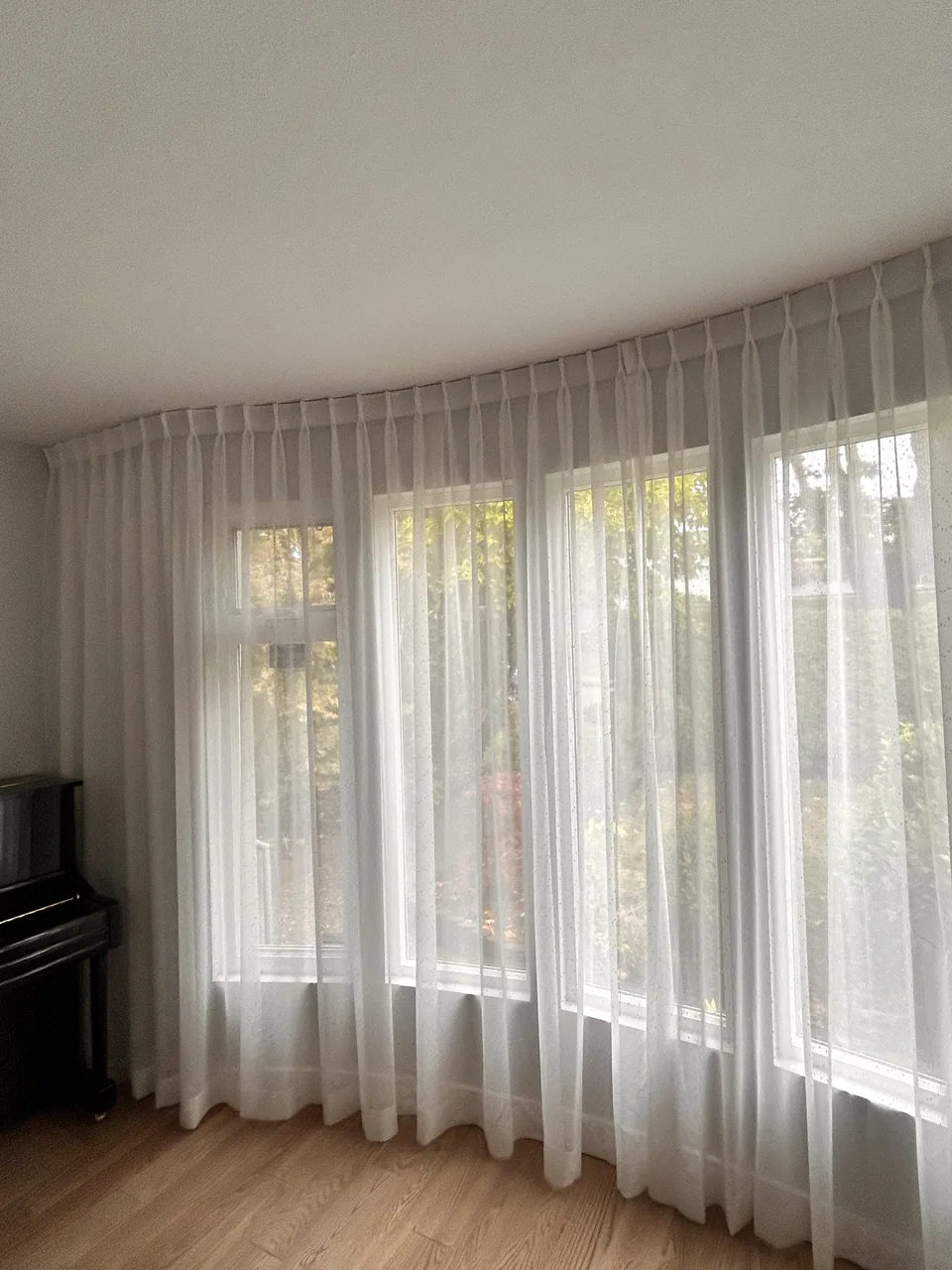 Sheer curtains from the AAA Blinds photo library