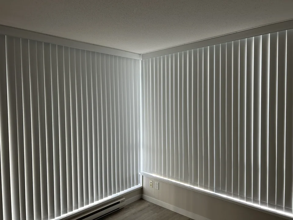 Vertical blinds from the AAA Blinds photo library